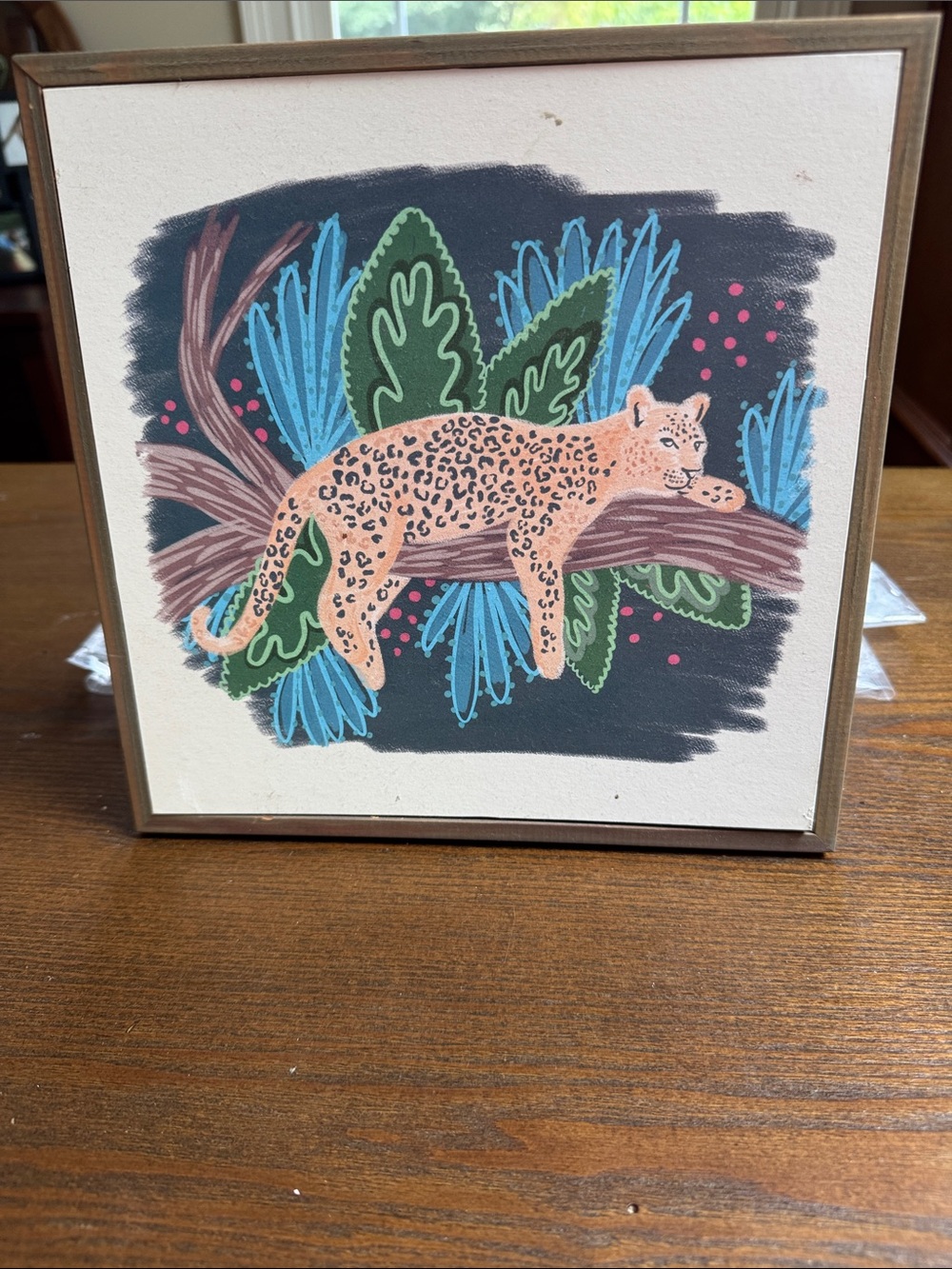 Hobby Lobby Brown Cardboard Backing with Labels 9.5”x9.5”